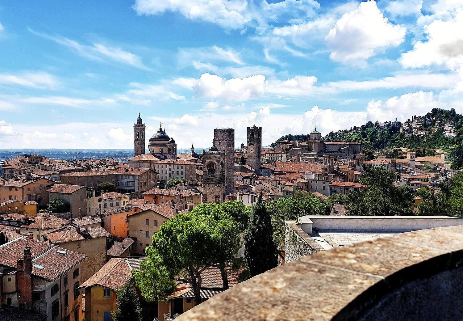 Bergamo Altstadt